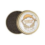 Schwarzer Kaviar, Osetra Premium Frischer Kaviar, 200gr Schwarzer Kaviar Osetra Caviar 200g