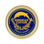 Caviale nero fresco Premium di storione siberiano 50gr. Pisani Dossi Caviale Nero siberian black caviar pisani dossi 100g
