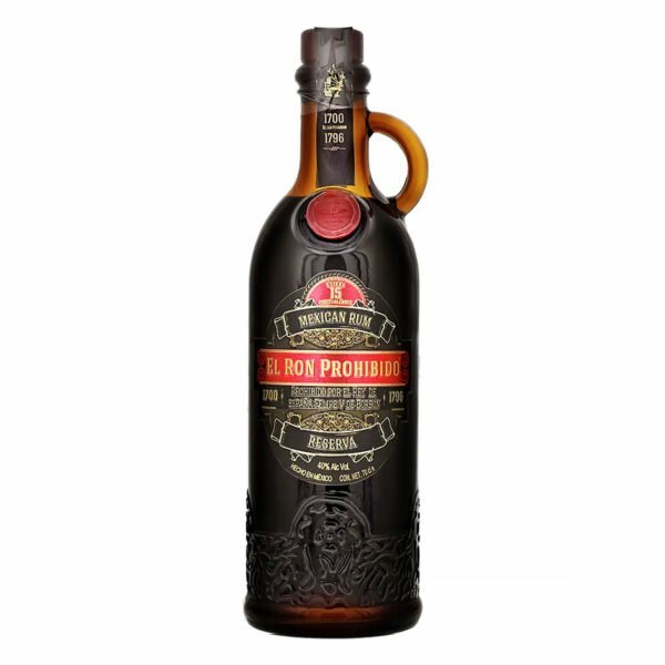 El Ron Prohibido 15 Years Old Solera Finest Blended Mexican Rum Reserva 70cl El Ron Prohibido 15 Years Old Solera Finest Blended Mexican Rum Reserva 70cl