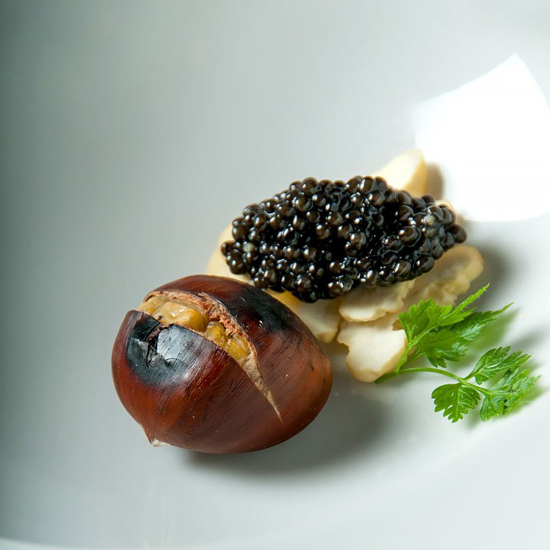 Caviar Noir, D'esturgeon Sibérien Premium Caviar Frais, 50gr Premium Caviar 24