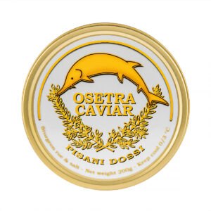 Osetra Black Caviar, weight: 200g.