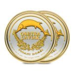 Osetra Caviale Nero, confezione da 2, peso: 500g.+500g