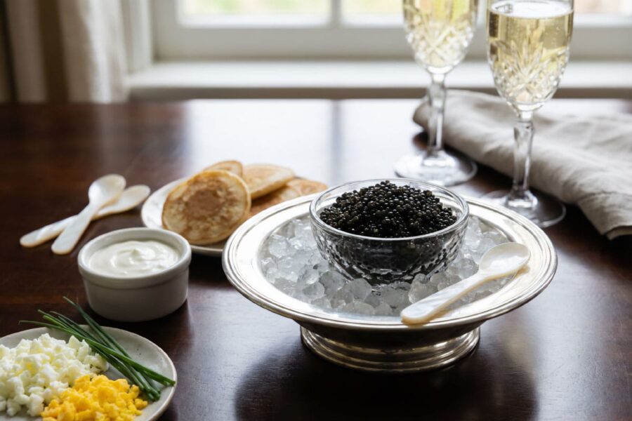 What are the biggest mistakes people make when serving osetra caviar? premium caviar 22