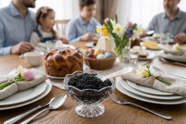 Why is black caviar becoming a must have at Easter dinner tables? premium caviar 35