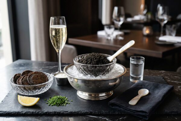 How does malossol black caviar retain its flavor without preservatives? premium caviar 38